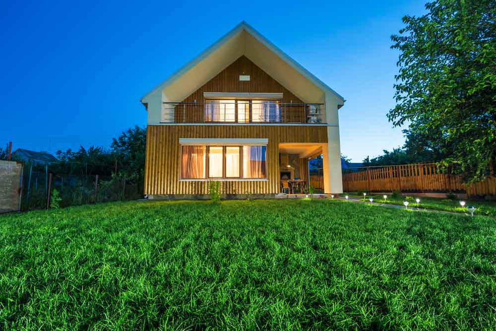 Красивый и экологичный деревянный дом